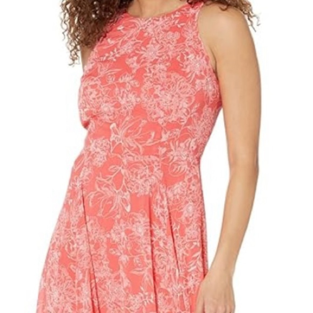 Tommy Hilfiger Coral Floral Maxi Skirt